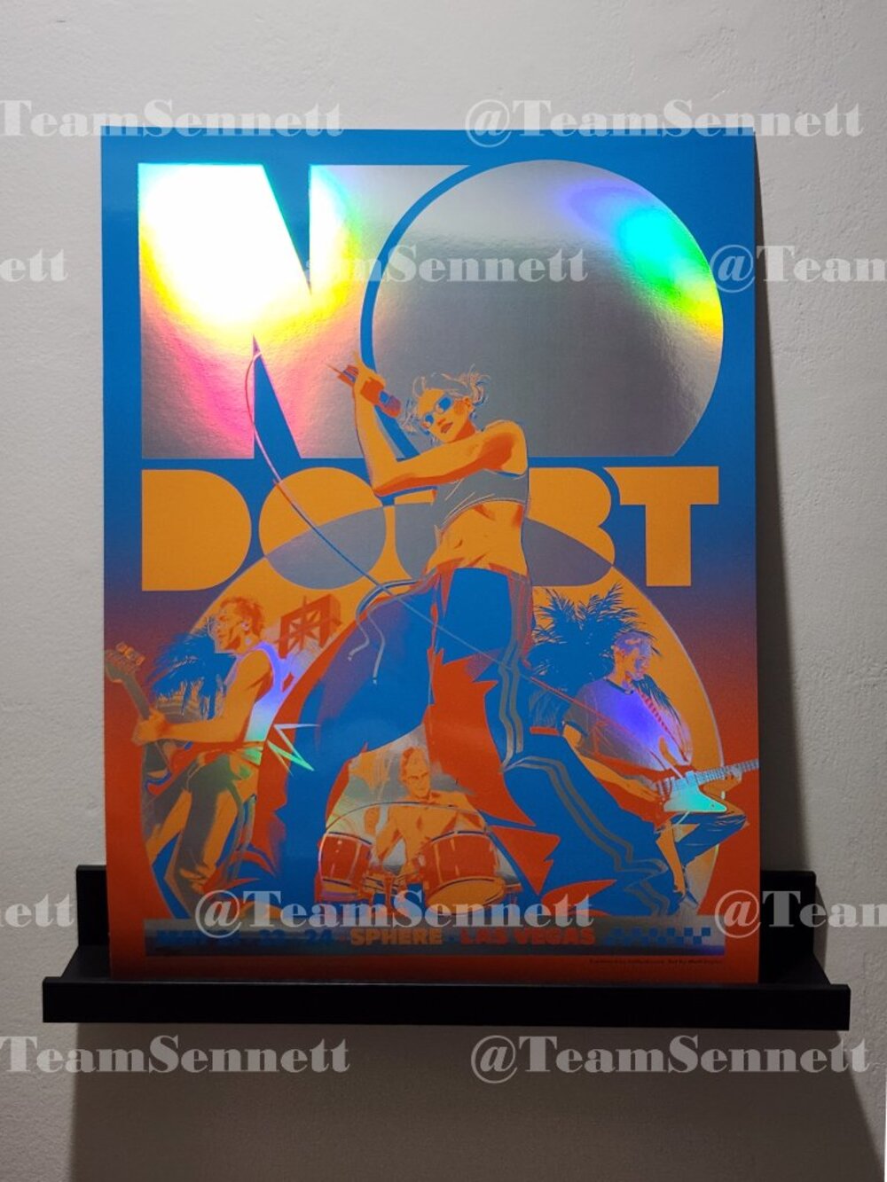 No Doubt FOIL Sphere Poster / Weekend 3 / May 21, 23 & 24 / Sphere Vegas 2026